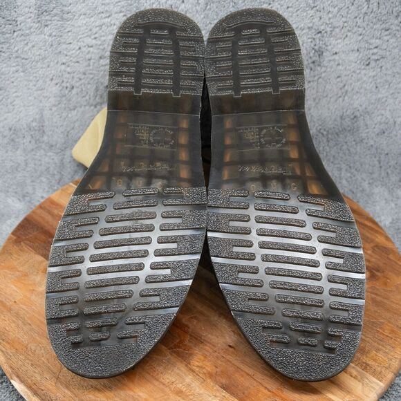 NEW Dr Martens 1460 Pascal Men’s Size 14 Suede Tan Brown Black Combat Boots NWOB - Picture 6 of 6